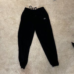 ALO Yoga Black Track Pants